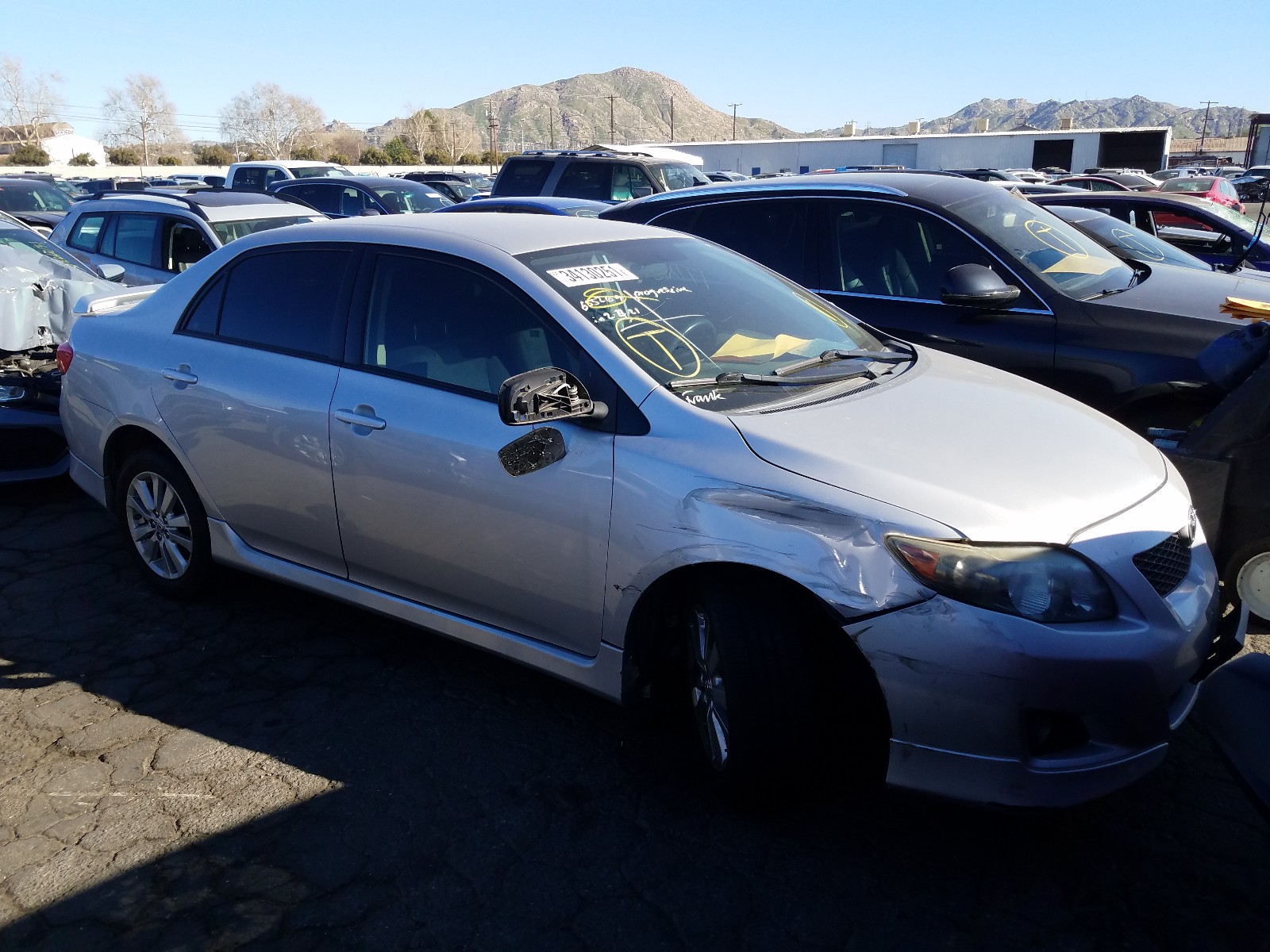 TOYOTA COROLLA BA 2010 2t1bu4ee1ac422648