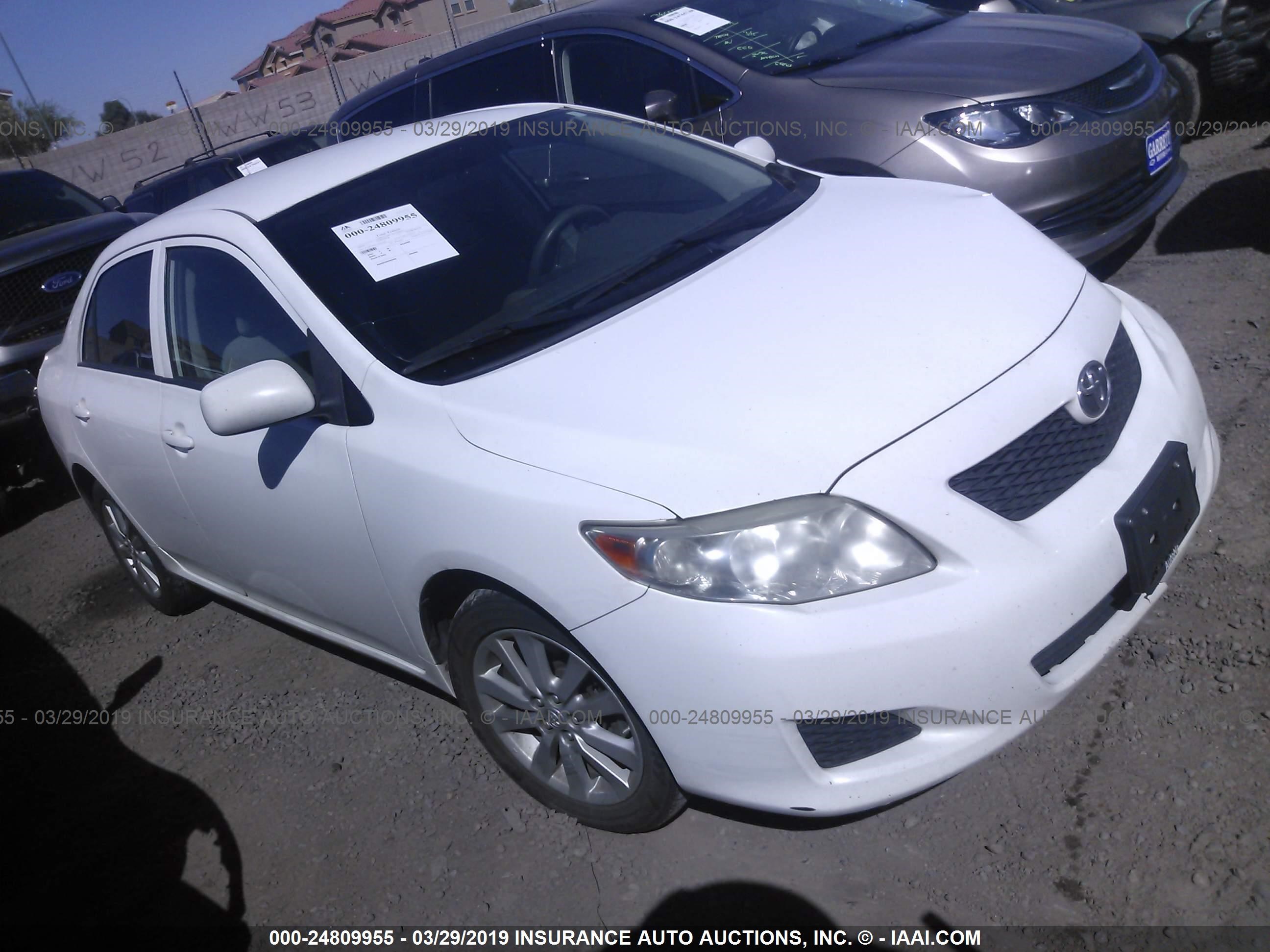 TOYOTA COROLLA 2010 2t1bu4ee1ac423251