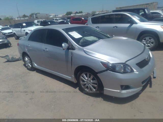 TOYOTA COROLLA 2010 2t1bu4ee1ac427476