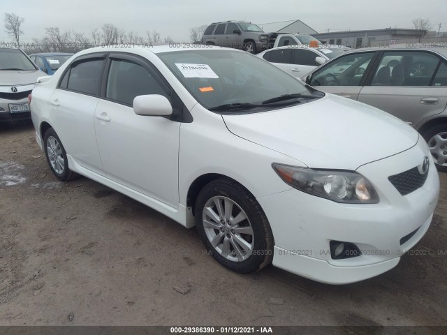 TOYOTA COROLLA 2010 2t1bu4ee1ac431589