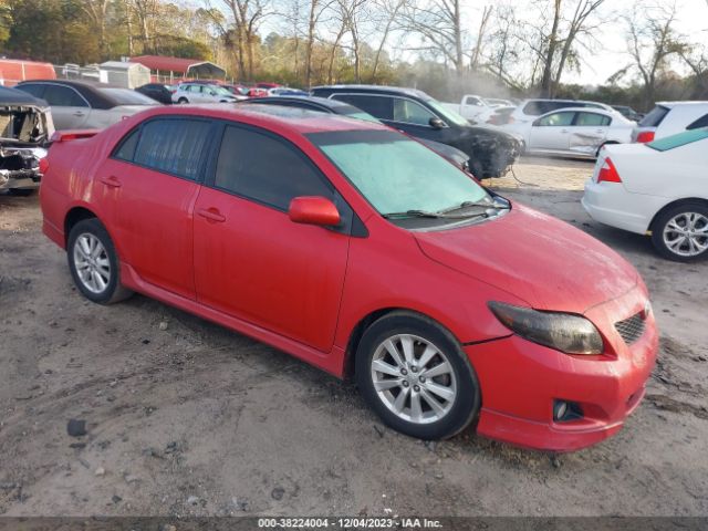 TOYOTA COROLLA 2010 2t1bu4ee1ac433780