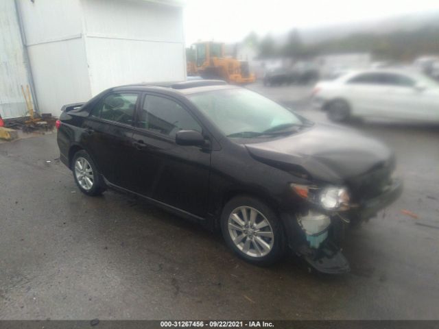 TOYOTA COROLLA 2010 2t1bu4ee1ac441510