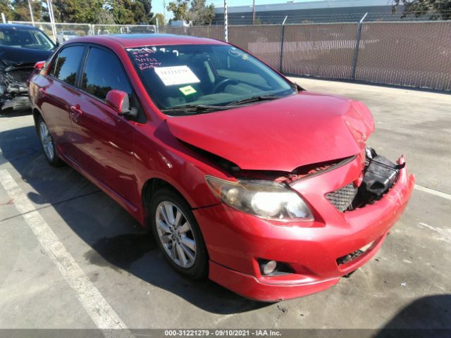 TOYOTA COROLLA BA 2010 2t1bu4ee1ac445959