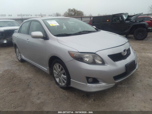 TOYOTA COROLLA 2010 2t1bu4ee1ac447758