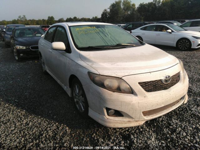 TOYOTA COROLLA 2010 2t1bu4ee1ac449493