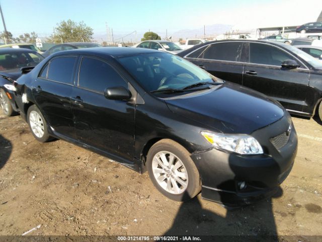 TOYOTA COROLLA 2010 2t1bu4ee1ac452037