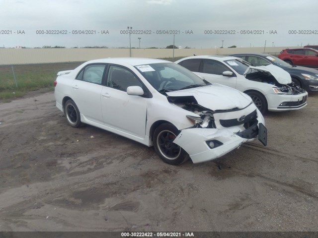 TOYOTA COROLLA 2010 2t1bu4ee1ac453804