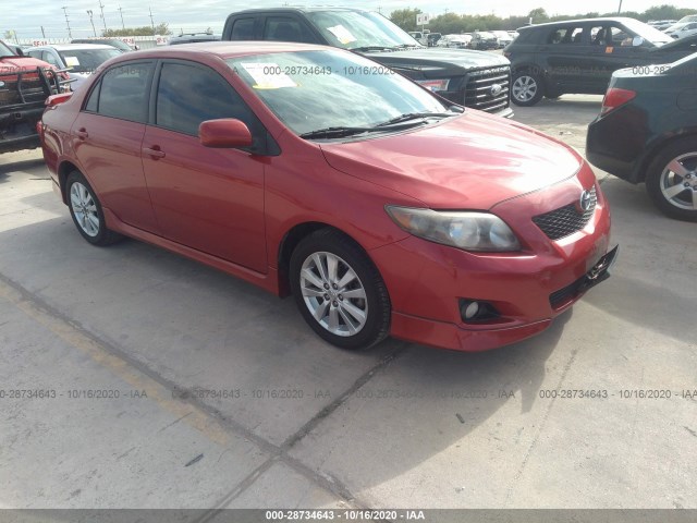 TOYOTA COROLLA 2010 2t1bu4ee1ac465953