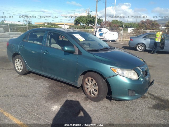 TOYOTA COROLLA 2010 2t1bu4ee1ac467170