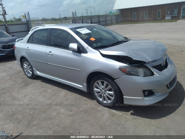 TOYOTA COROLLA 2010 2t1bu4ee1ac470523