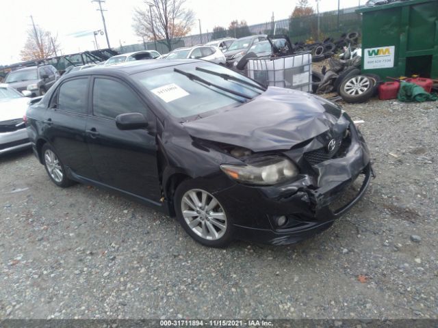 TOYOTA COROLLA 2010 2t1bu4ee1ac472000