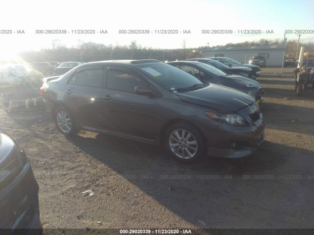 TOYOTA COROLLA 2010 2t1bu4ee1ac474586