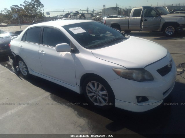 TOYOTA COROLLA 2010 2t1bu4ee1ac479691