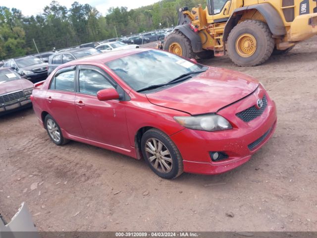 TOYOTA COROLLA 2010 2t1bu4ee1ac485166