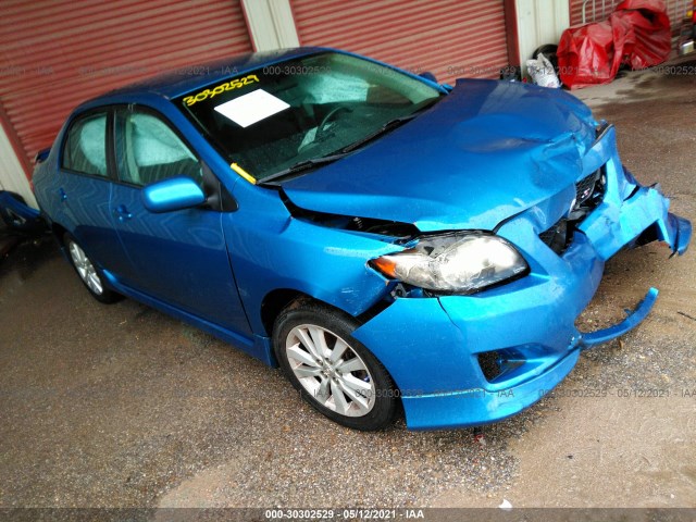 TOYOTA COROLLA 2010 2t1bu4ee1ac485216