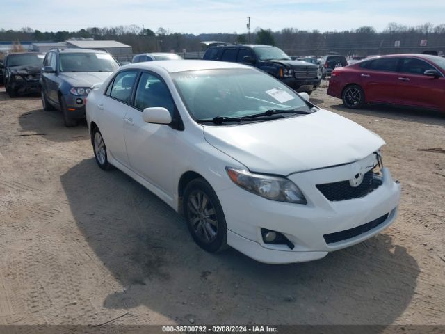 TOYOTA COROLLA 2010 2t1bu4ee1ac486947