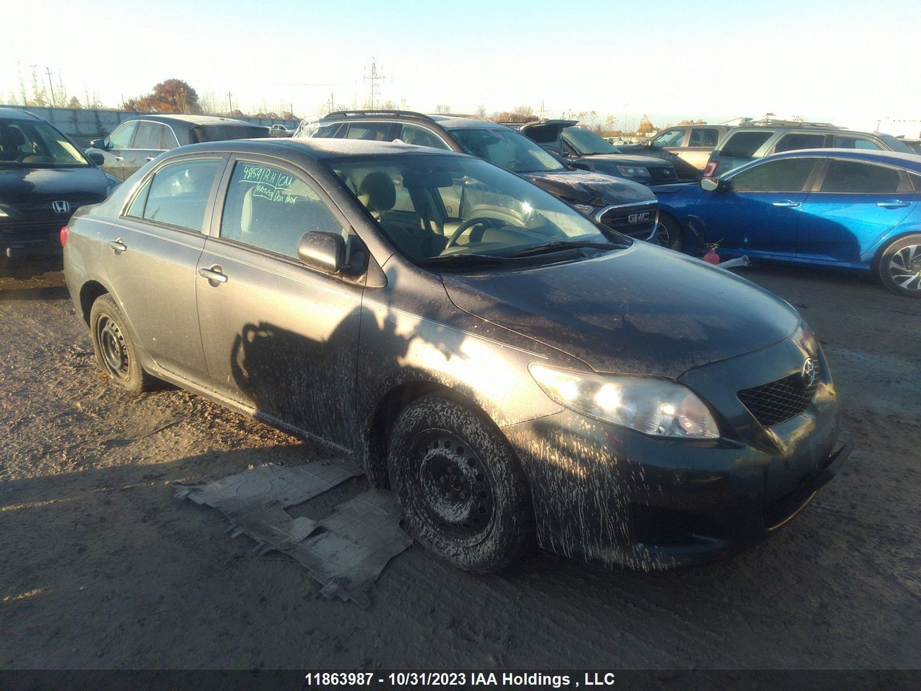 TOYOTA COROLLA 2010 2t1bu4ee1ac489752