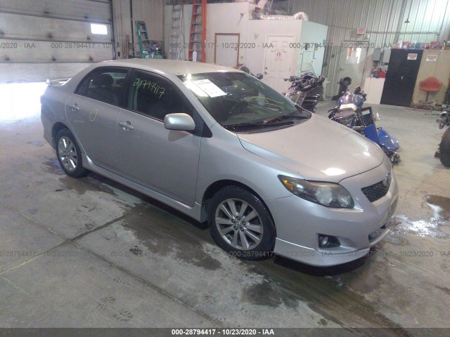 TOYOTA COROLLA 2010 2t1bu4ee1ac490349