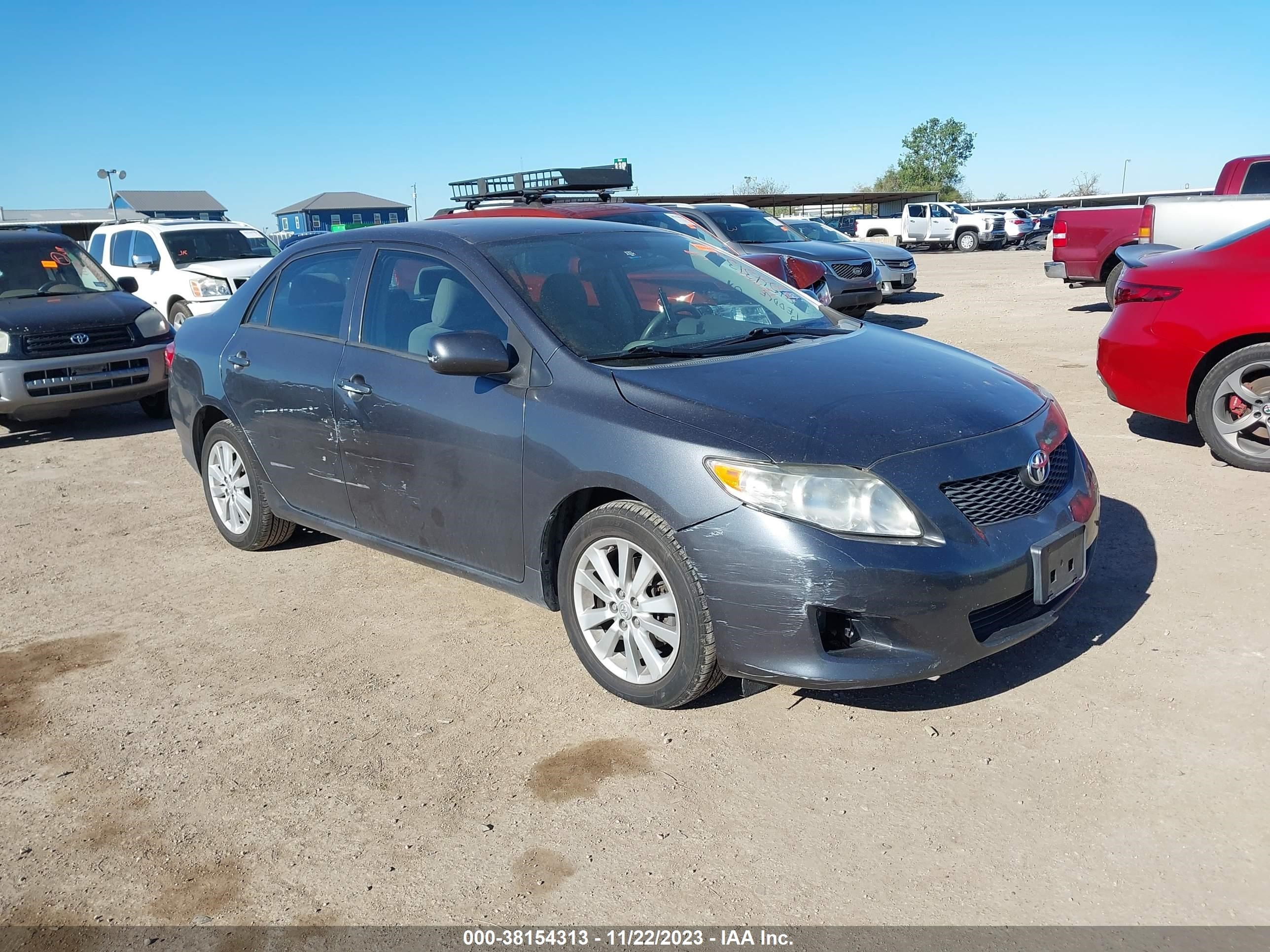 TOYOTA COROLLA 2010 2t1bu4ee1ac503181