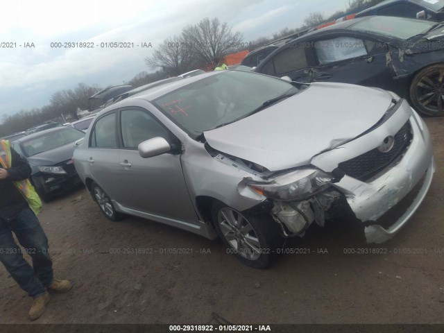 TOYOTA COROLLA 2010 2t1bu4ee1ac505089