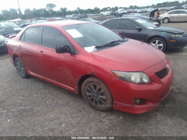 TOYOTA COROLLA 2010 2t1bu4ee1ac511684