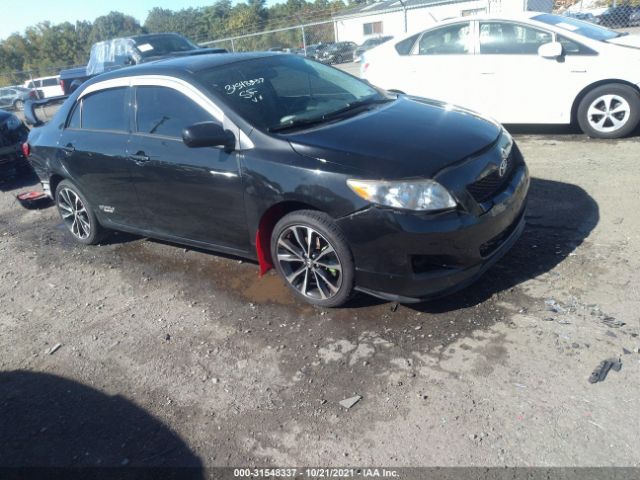 TOYOTA COROLLA 2010 2t1bu4ee1ac518134