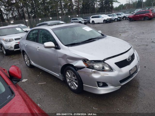 TOYOTA COROLLA 2010 2t1bu4ee1ac525570