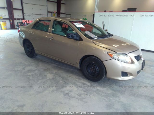 TOYOTA COROLLA 2010 2t1bu4ee1ac526086