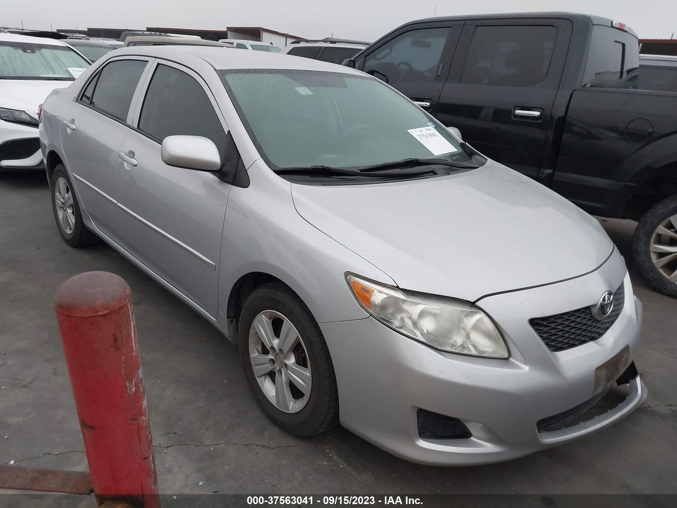 TOYOTA COROLLA 2010 2t1bu4ee1ac528517