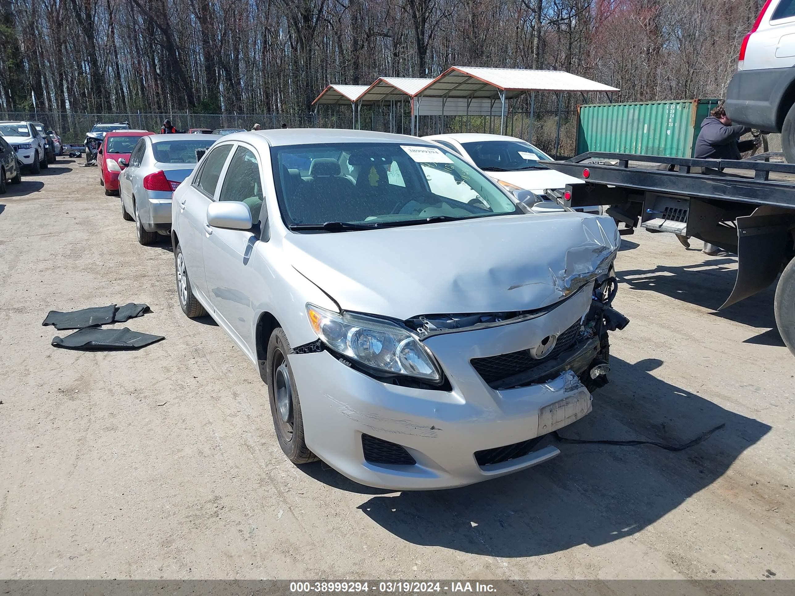 TOYOTA COROLLA 2010 2t1bu4ee1ac529781