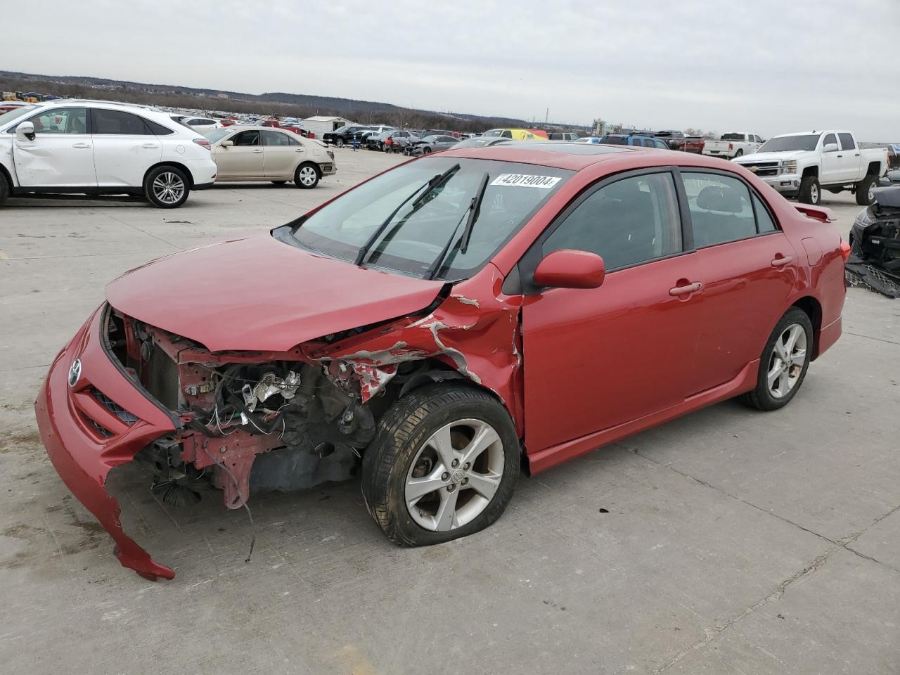 TOYOTA COROLLA 2011 2t1bu4ee1bc620955