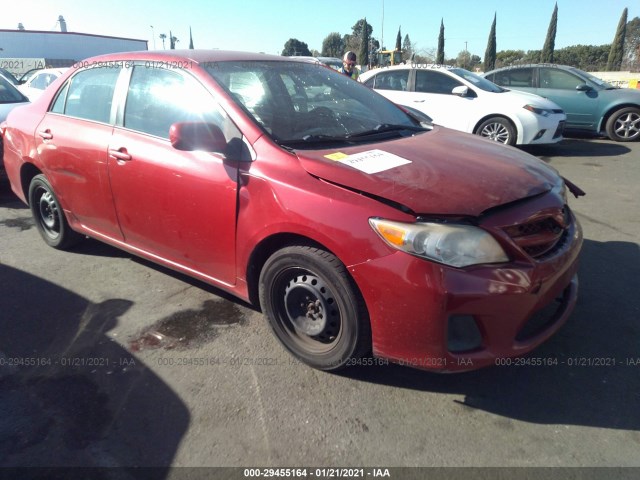 TOYOTA COROLLA 2011 2t1bu4ee1bc627257