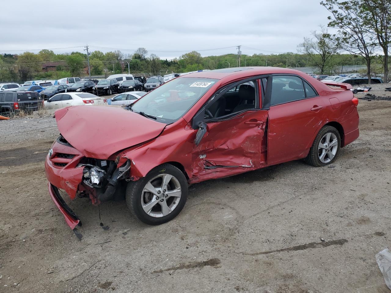 TOYOTA COROLLA 2011 2t1bu4ee1bc750170