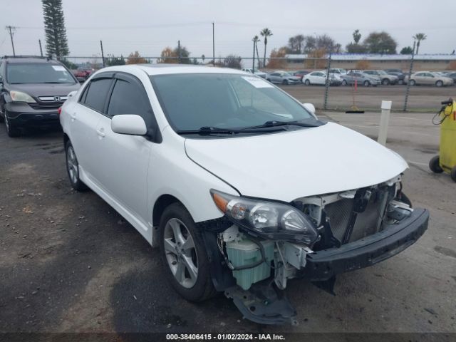 TOYOTA COROLLA 2012 2t1bu4ee1cc757962