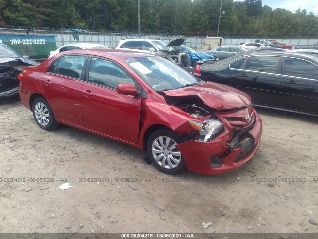 TOYOTA COROLLA 2012 2t1bu4ee1cc777788