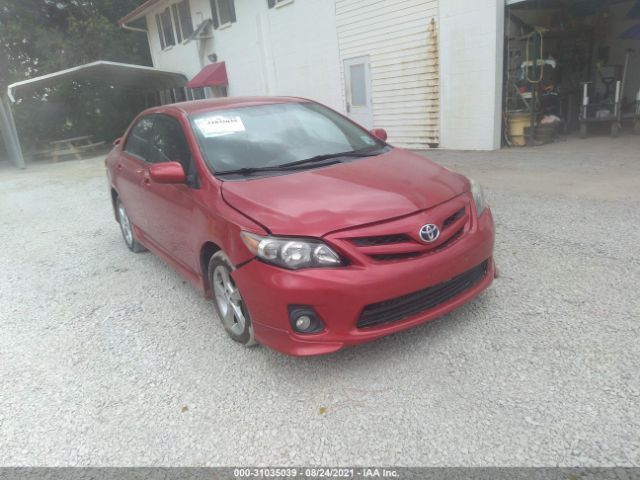 TOYOTA COROLLA 2012 2t1bu4ee1cc801510