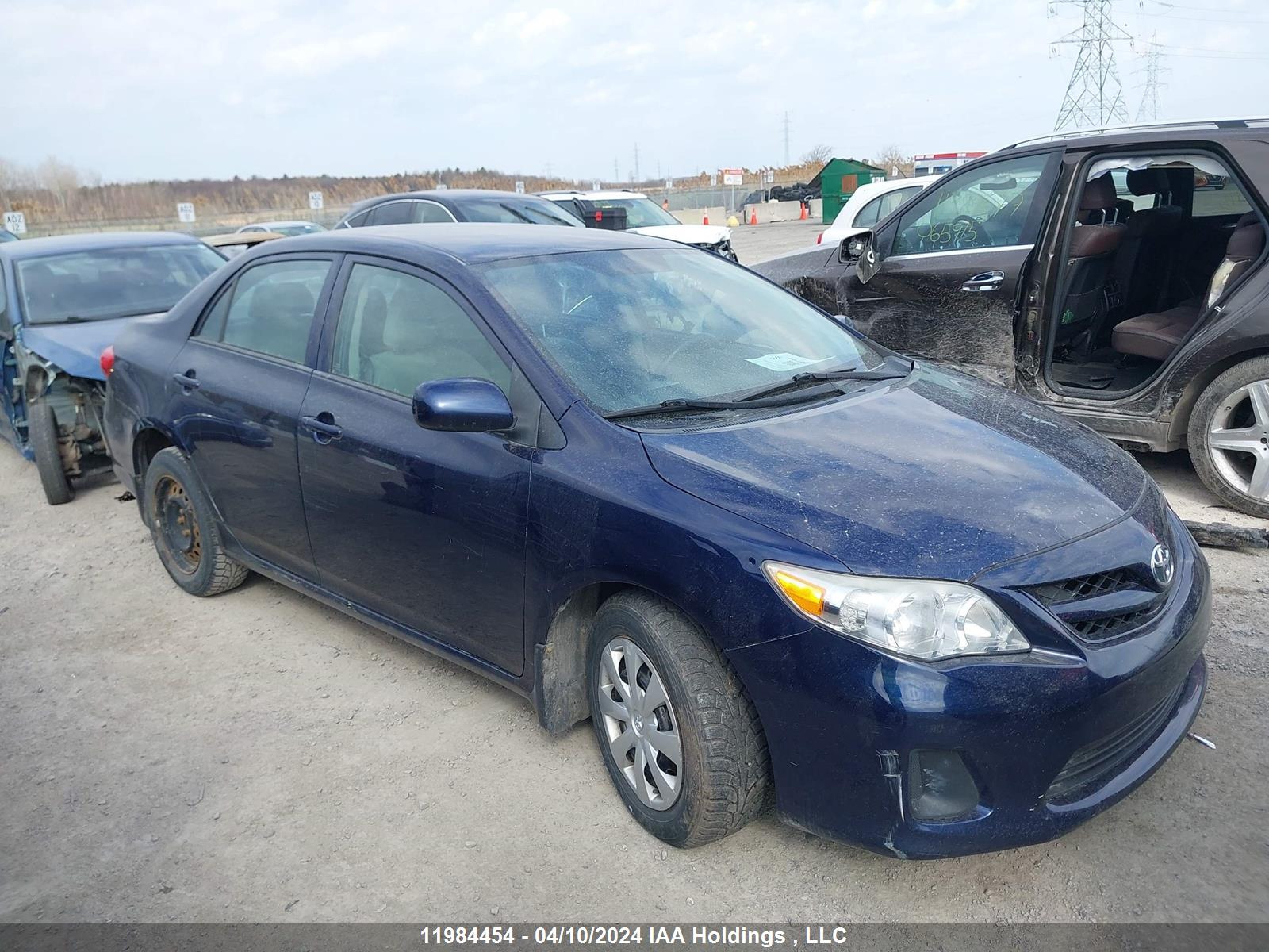 TOYOTA COROLLA 2012 2t1bu4ee1cc835334