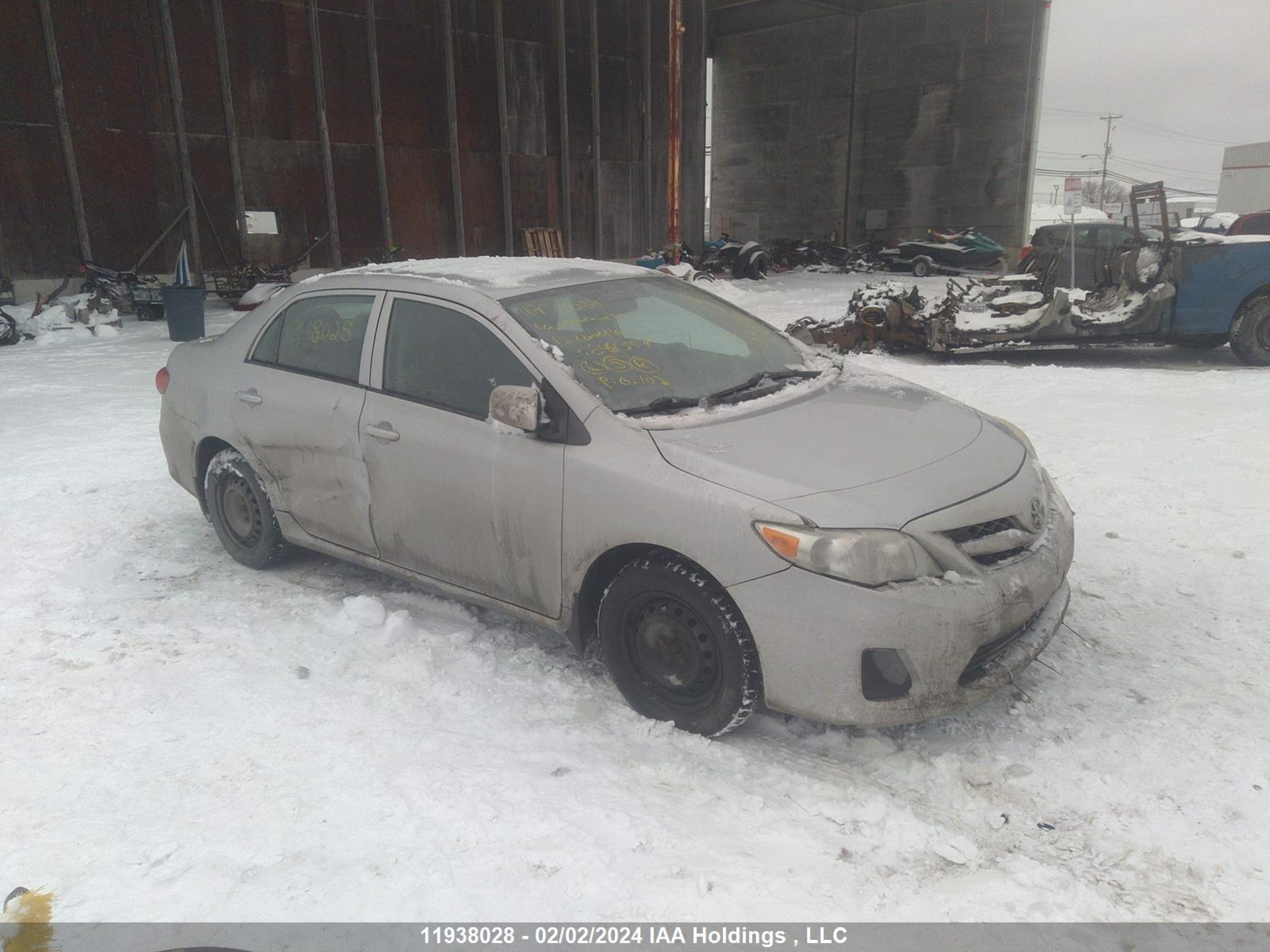 TOYOTA COROLLA 2012 2t1bu4ee1cc848357