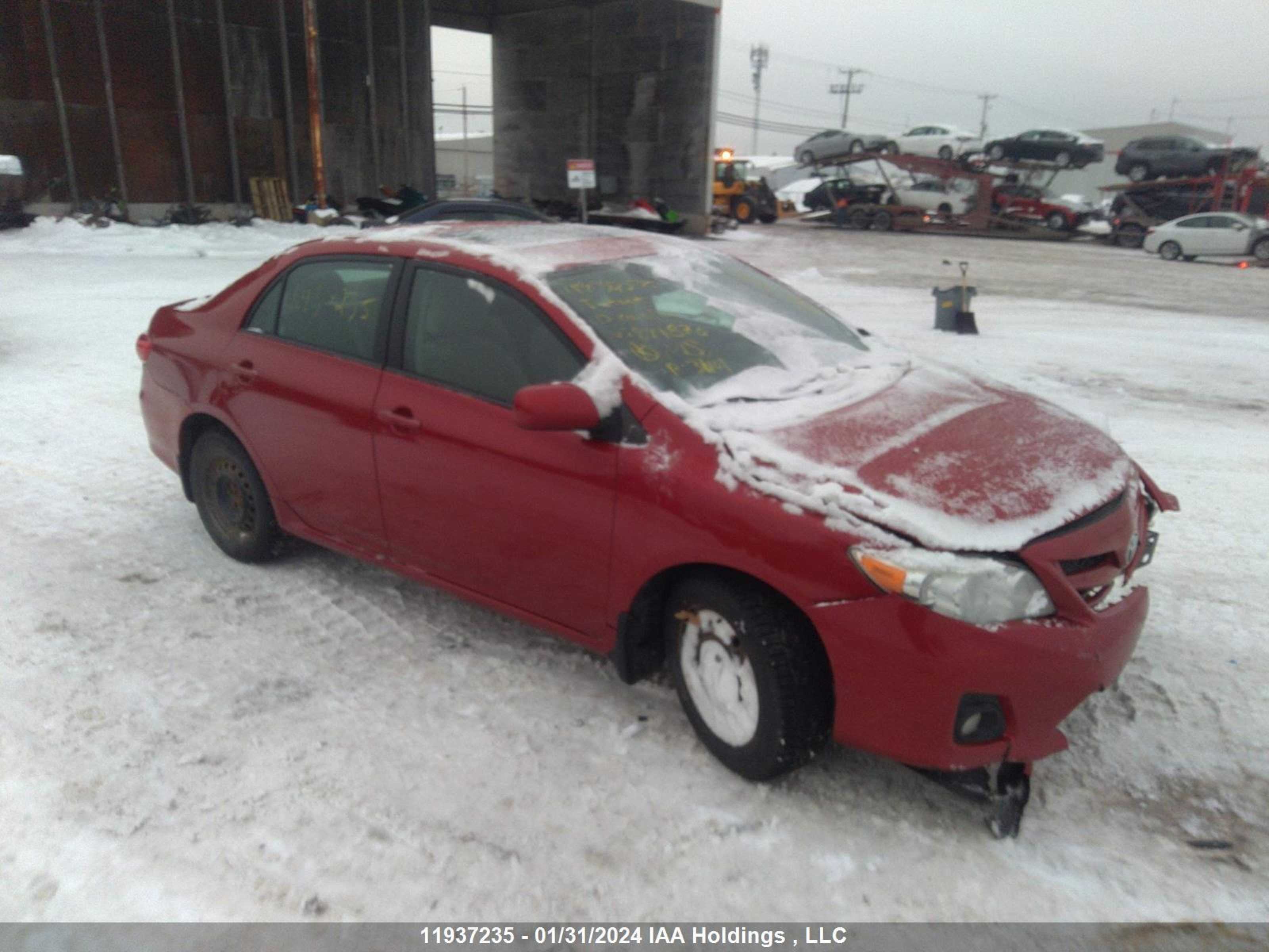 TOYOTA COROLLA 2012 2t1bu4ee1cc894870