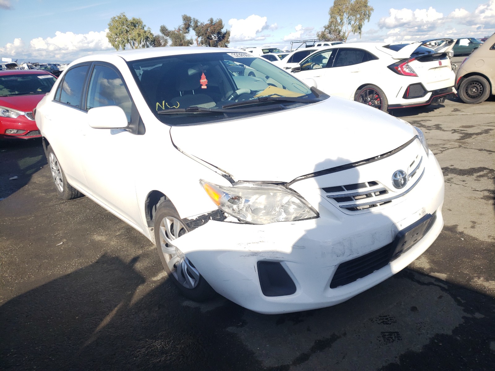 TOYOTA COROLLA BA 2013 2t1bu4ee1dc007561