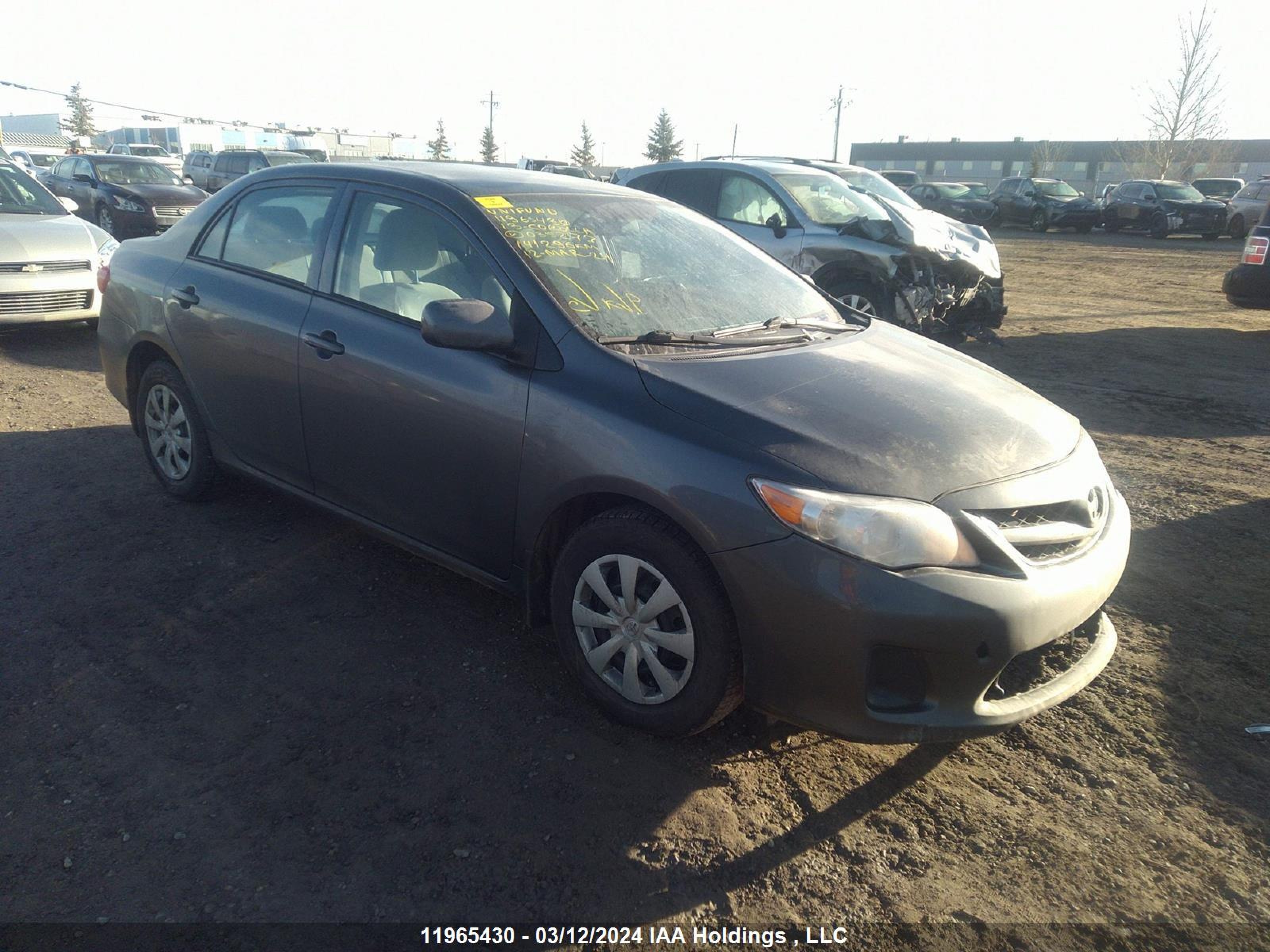 TOYOTA COROLLA 2013 2t1bu4ee1dc035277