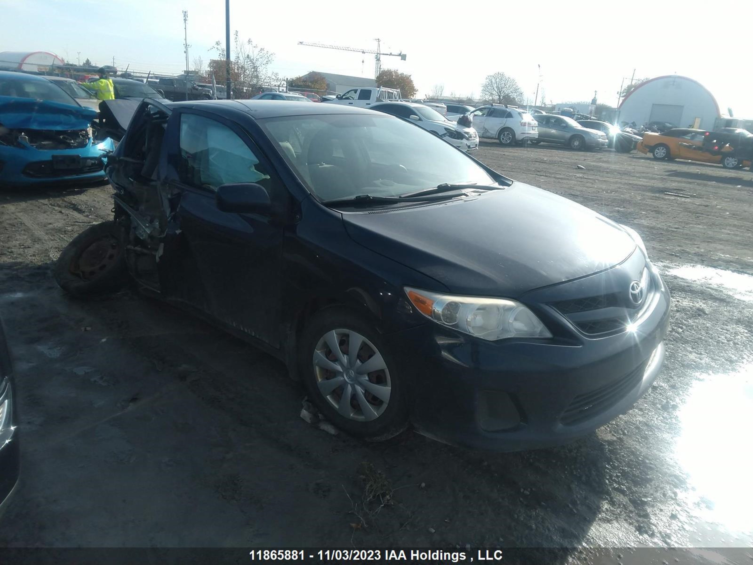 TOYOTA COROLLA 2013 2t1bu4ee1dc056484