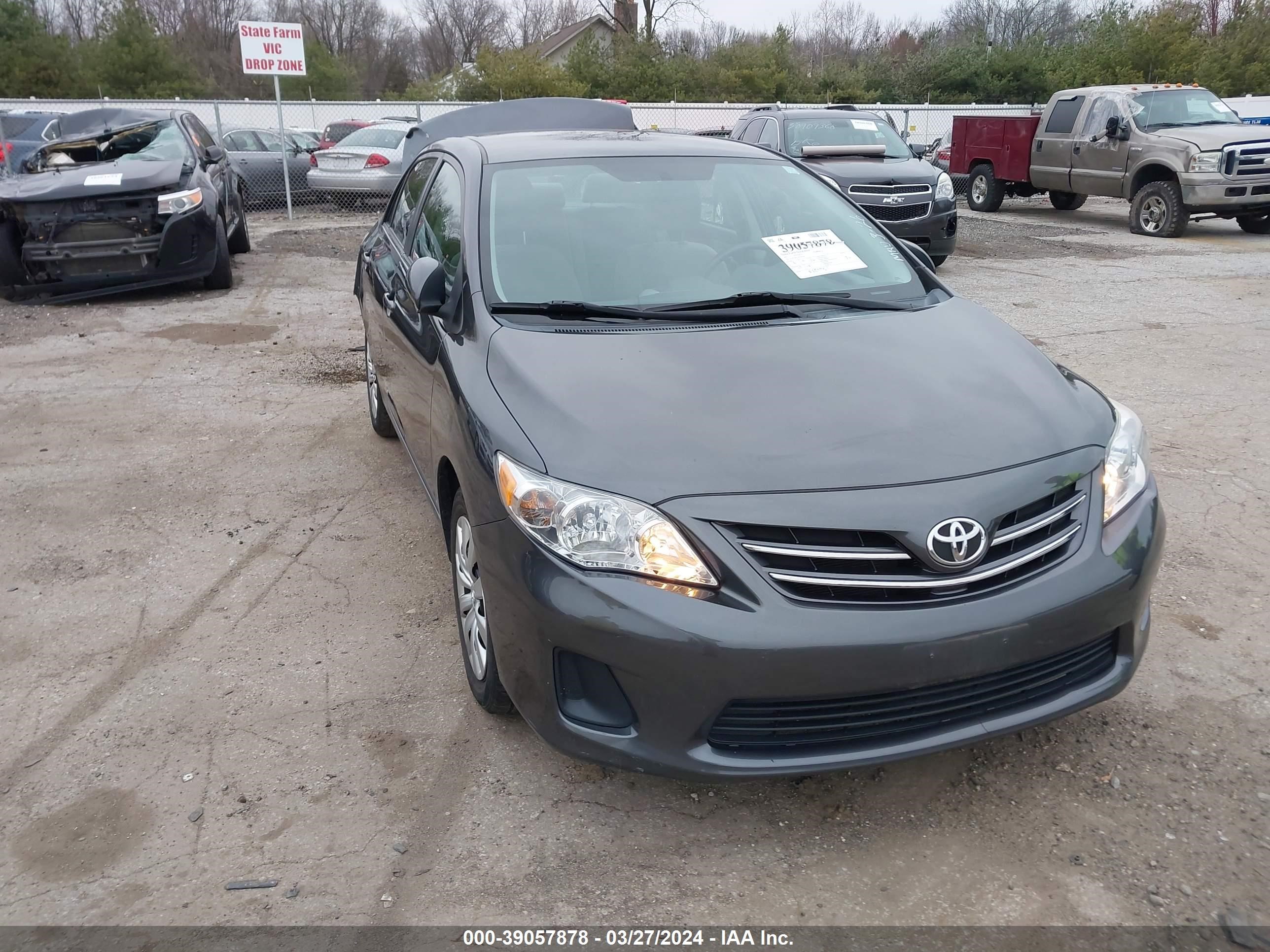 TOYOTA COROLLA 2013 2t1bu4ee1dc078145