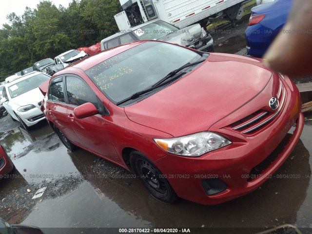 TOYOTA COROLLA 2013 2t1bu4ee1dc095480