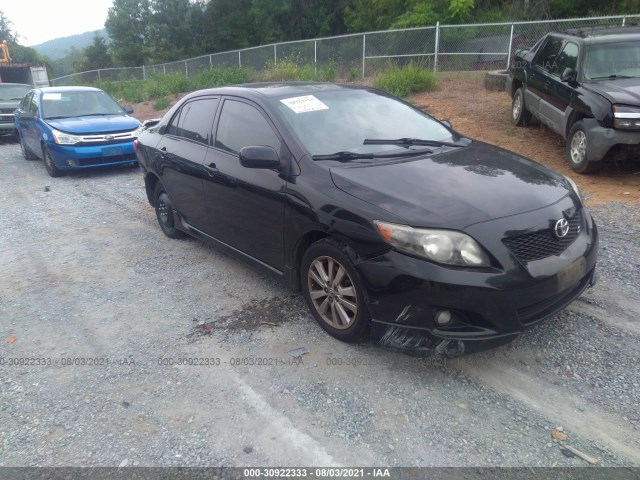 TOYOTA COROLLA 2010 2t1bu4ee2ac223527