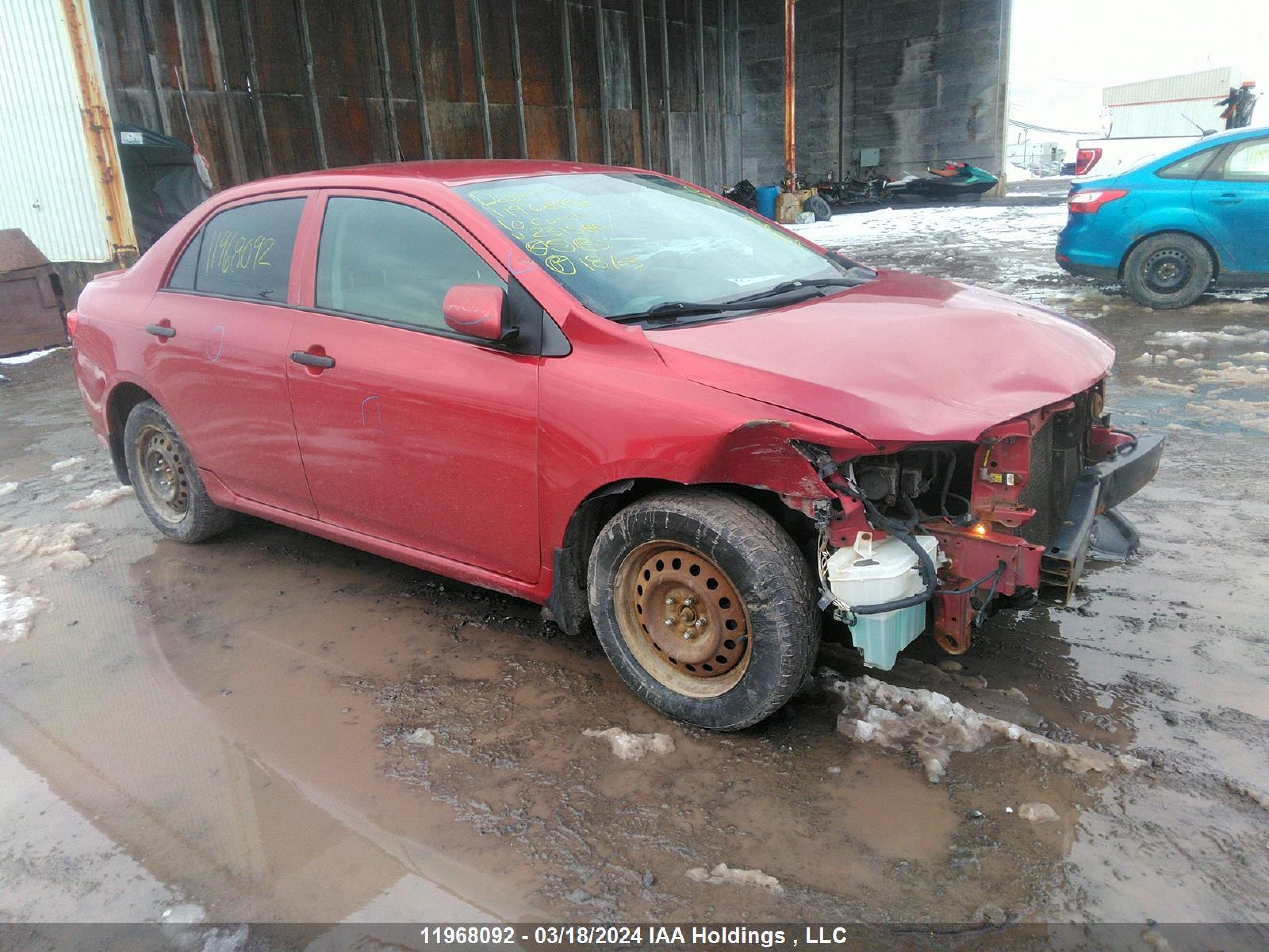 TOYOTA COROLLA 2010 2t1bu4ee2ac231580