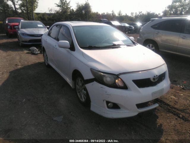 TOYOTA COROLLA 2010 2t1bu4ee2ac262201