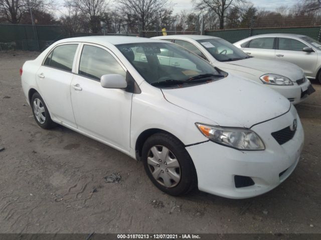 TOYOTA COROLLA 2010 2t1bu4ee2ac262957