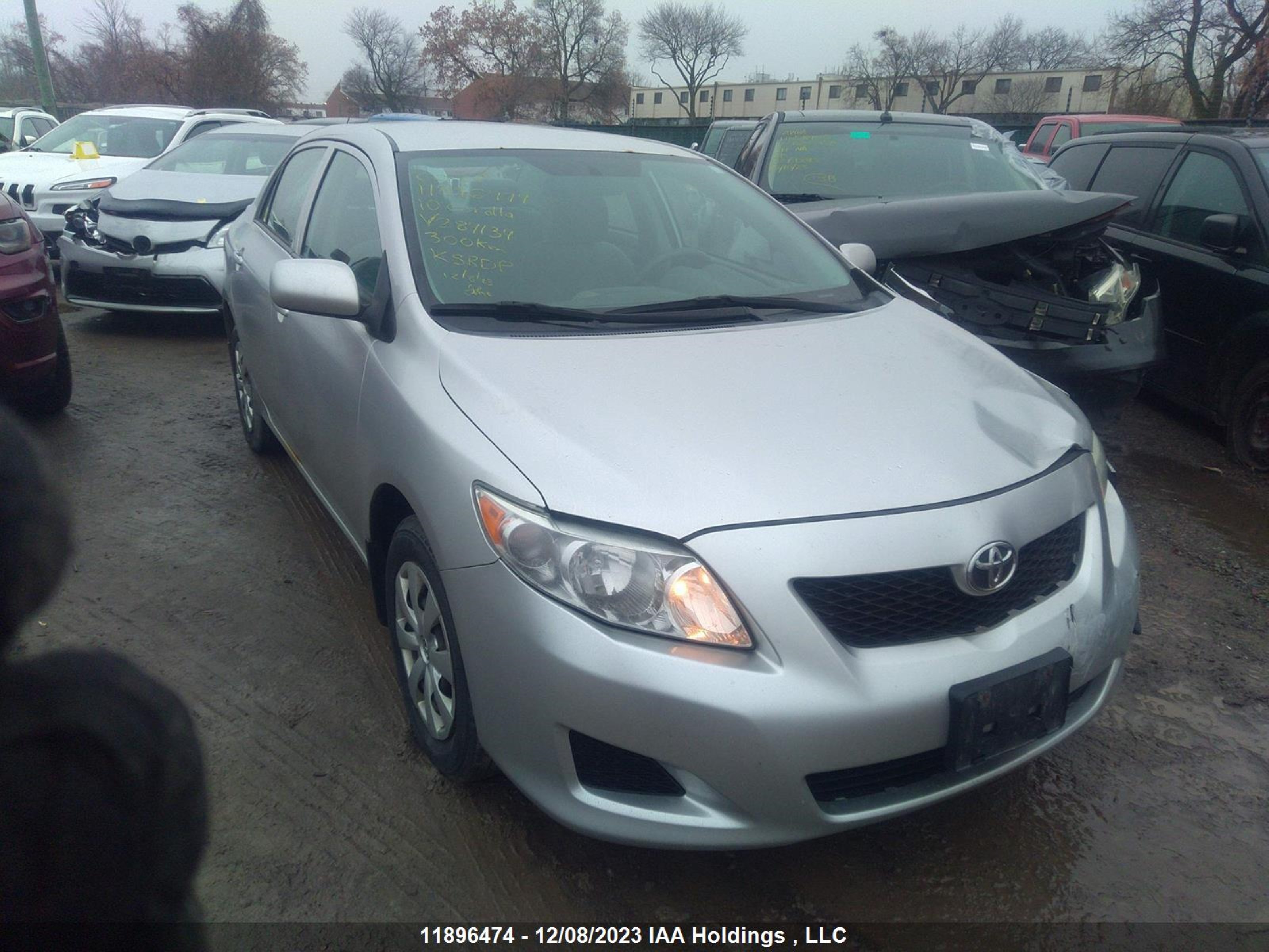 TOYOTA COROLLA 2010 2t1bu4ee2ac284134