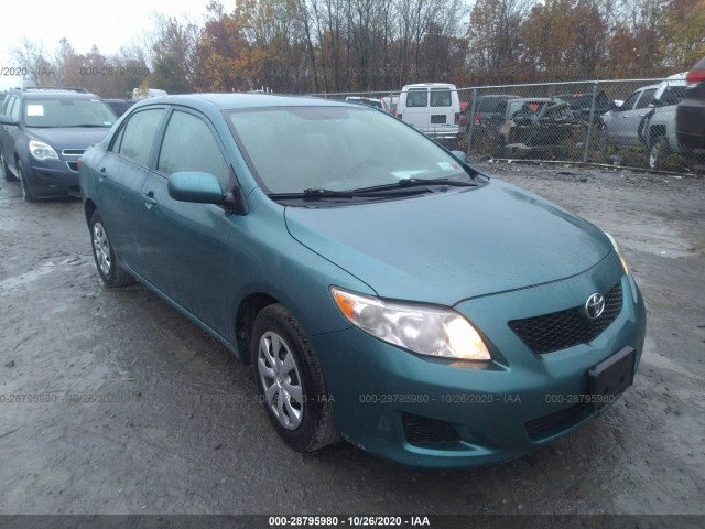 TOYOTA COROLLA 2010 2t1bu4ee2ac285137